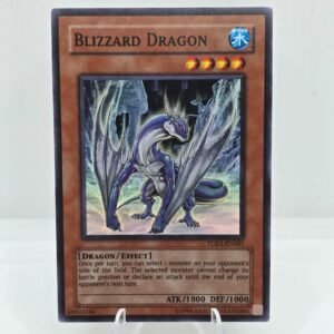 Blizzard Dragon YDB1-EN001 Yu-Gi-Oh GX Card Almanac DS Promo Super Rare LP (Authentic Konami)