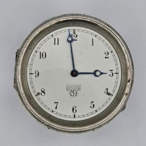 Vintage Smiths MA Dashboard Clock – 1940s Mechanical Classic Car Automobilia (Working)